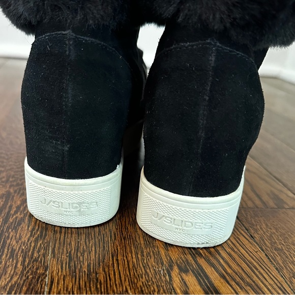 Black J/slides shoes - Picture 3 of 4